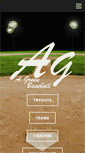 Mobile Screenshot of agreenbaseball.com